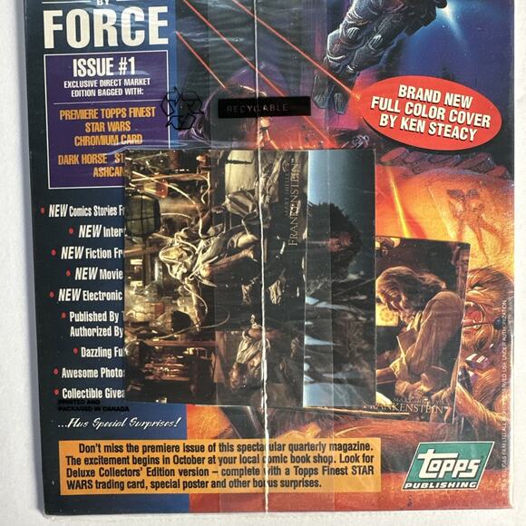 1994 Topps Comics Mary Shelley's Frankenstein #1 Factory Sealed - Picture 6 of 6